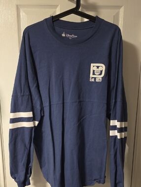 Walt Disney World Spirit Jersey Navy Crewneck XL Disney Parks